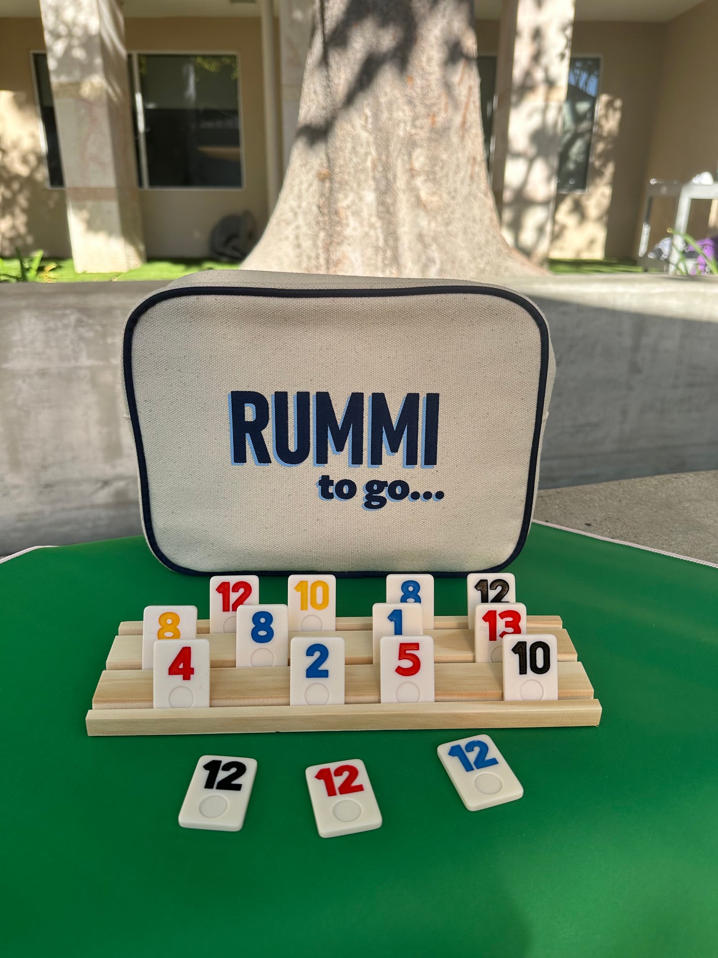 Travel Rummi Cube Standard size tiles