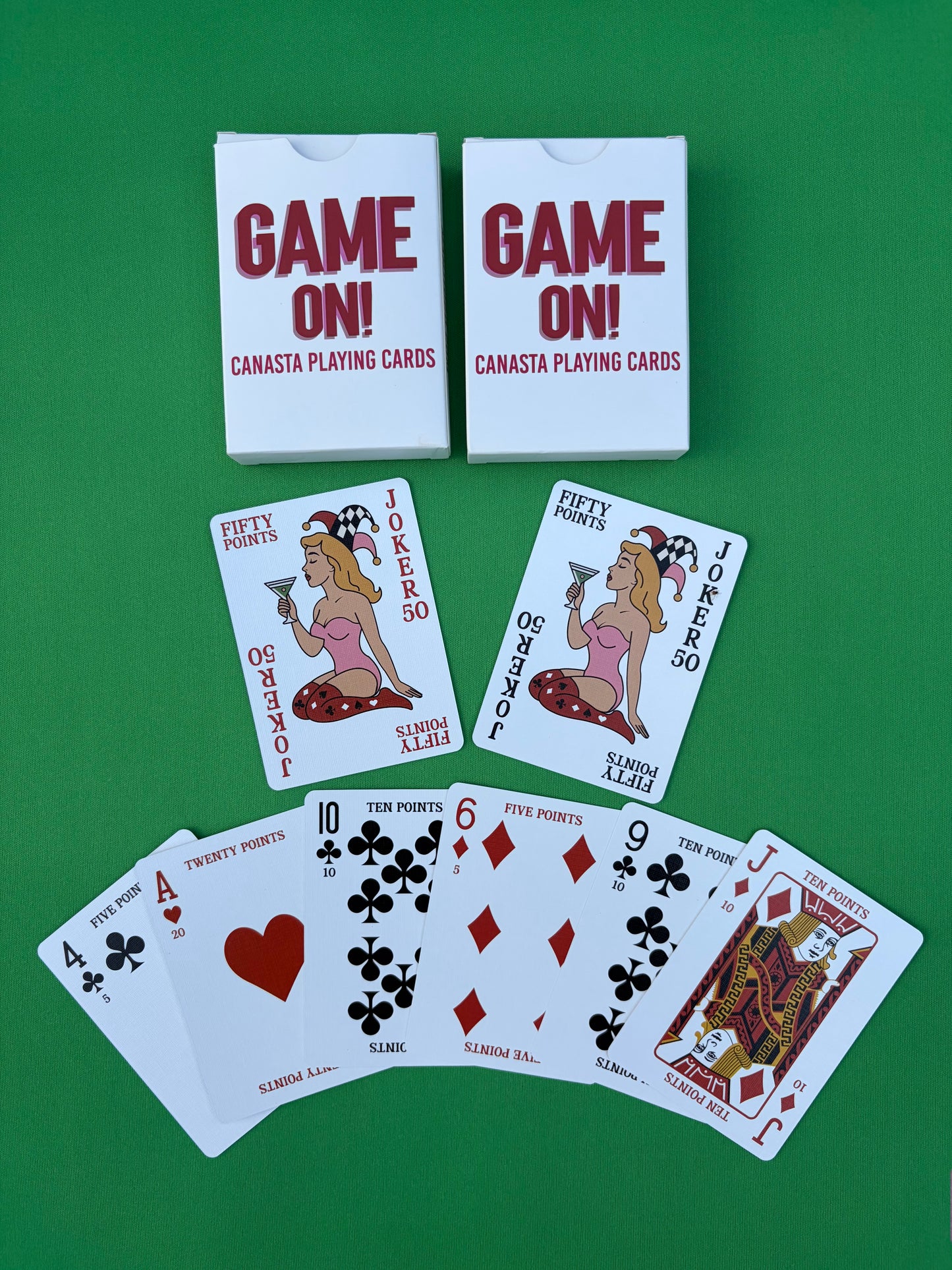 Canasta Playing Cards (2 Decks)