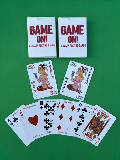 Canasta Playing Cards (2 Decks)